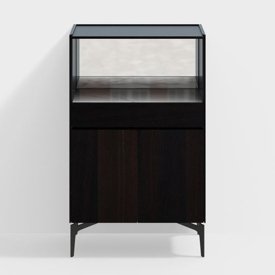 Modern City Display Cabinet 3D model