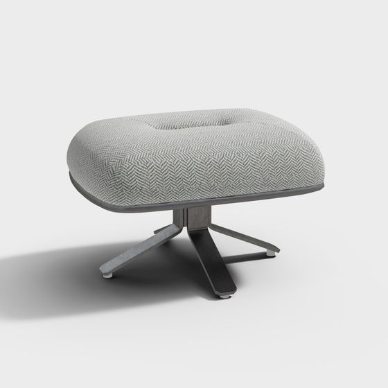 Urban Comfort Ottoman 3D model