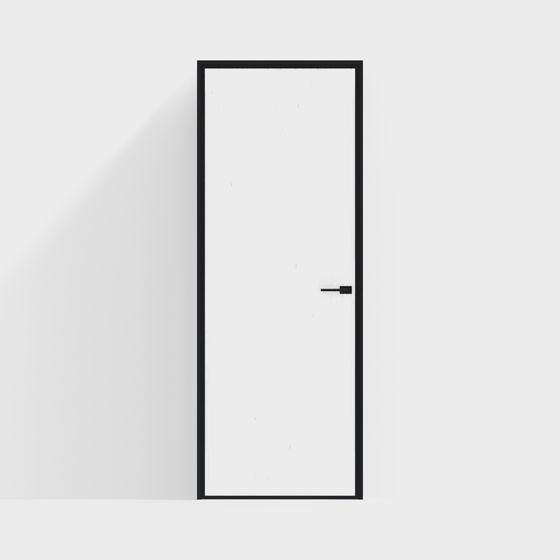 Cửa thép nhựa đơn với cửa kính hiện đại