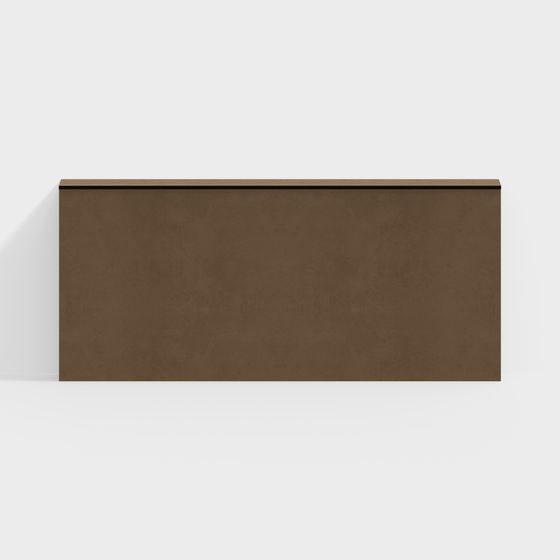 Elegant Concrete Wall Panel 3D model for Modern Design