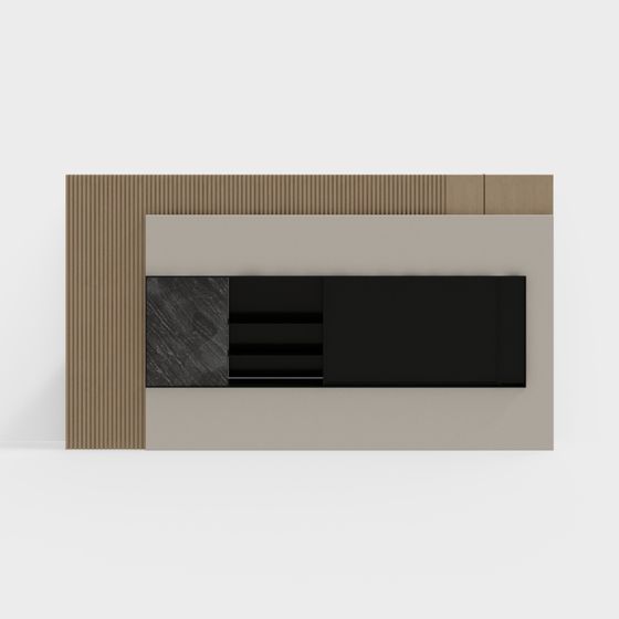 현대 배경 벽면