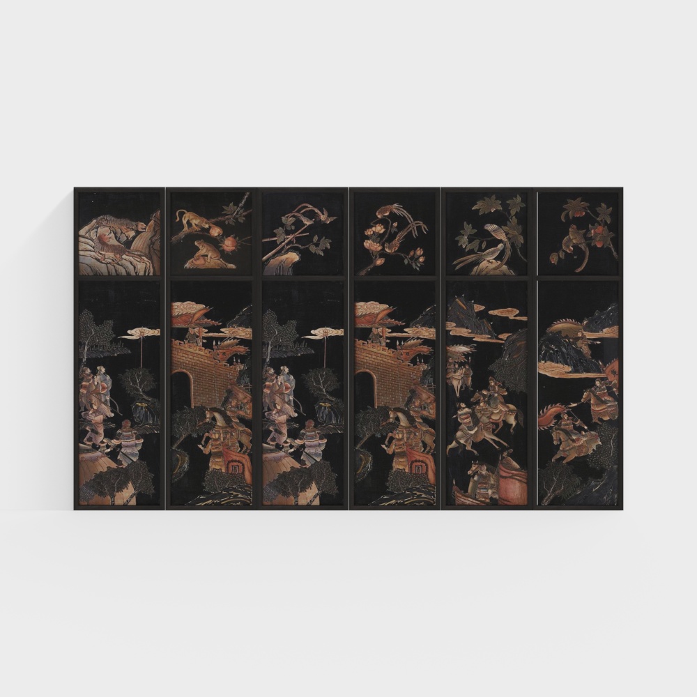 French Background Wall