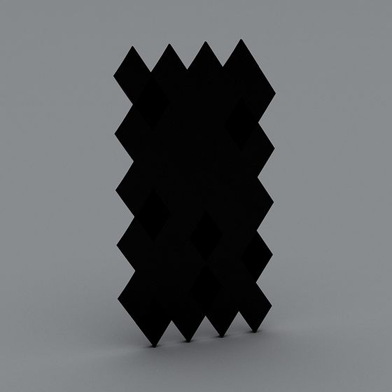 Diamond Pattern Screen 3D model