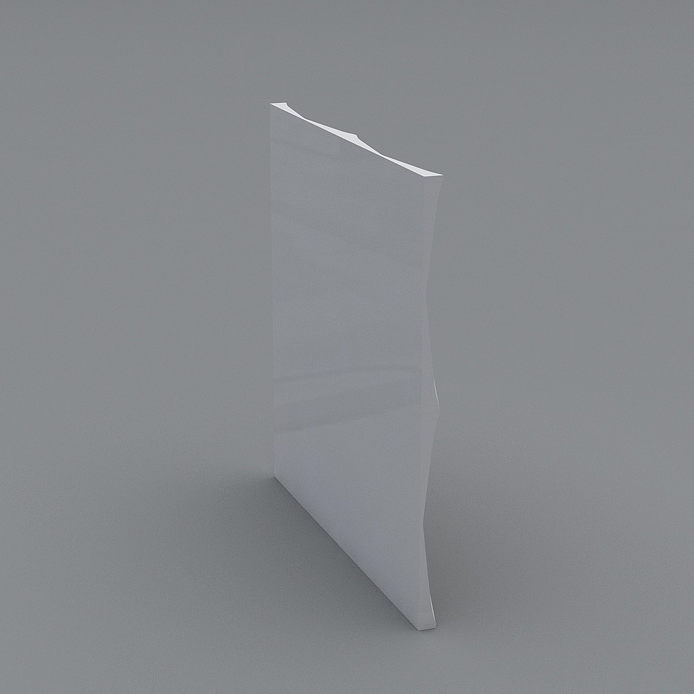 Origami Art Wall 3D Model