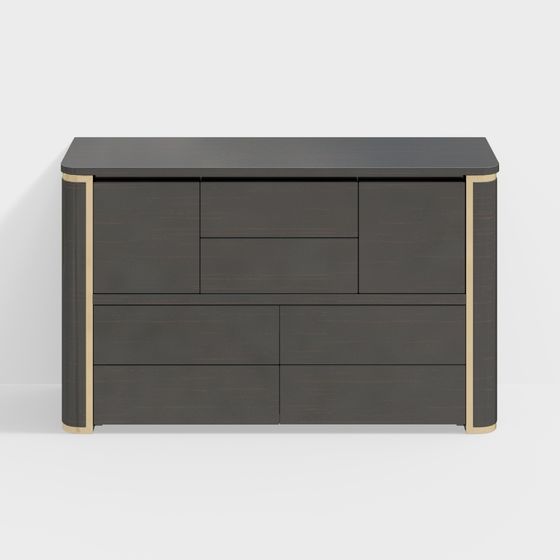 Elegance Dresser 3D model for Modern Interiors