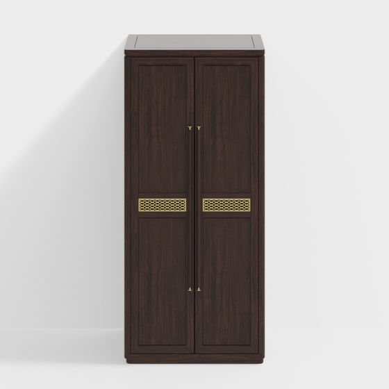 Elegant Wardrobe 3D model