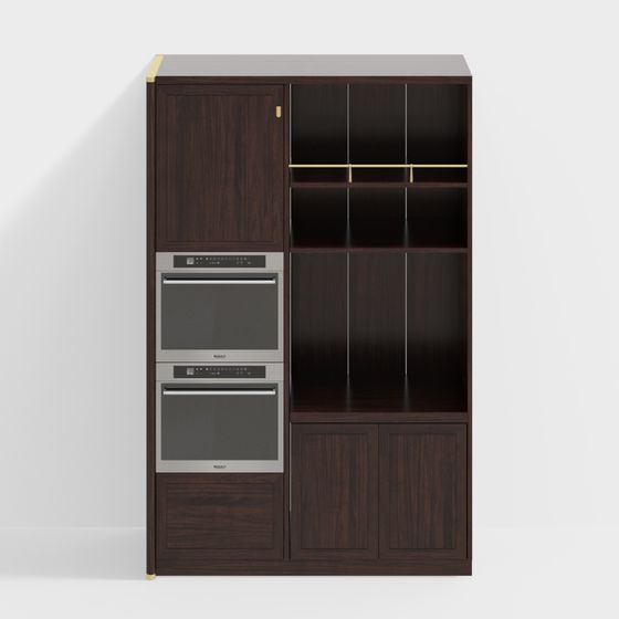 Urban Kitchen Cabinet 3D model