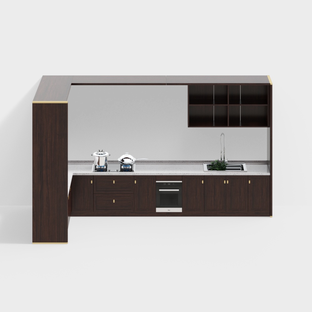 Tủ - tủ sàn + tủ âm tường