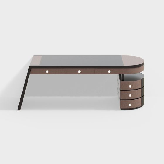Minimalist Office Desk 3D model
