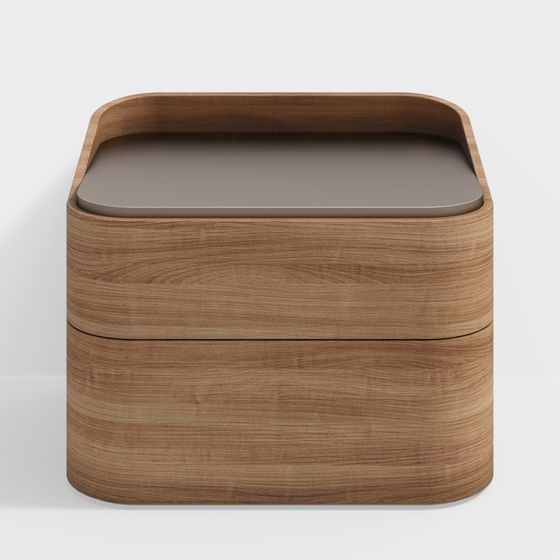 Mesa de noche nórdica