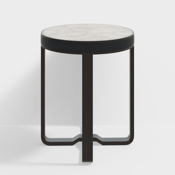 Urban Corner Side Table 3D model for Modern Spaces