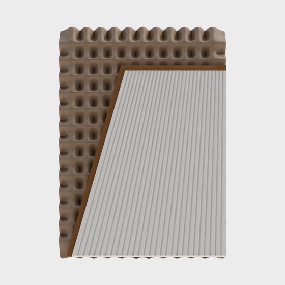 Futuristic Low-Polygon 3D Model with Elegant Aesthetics