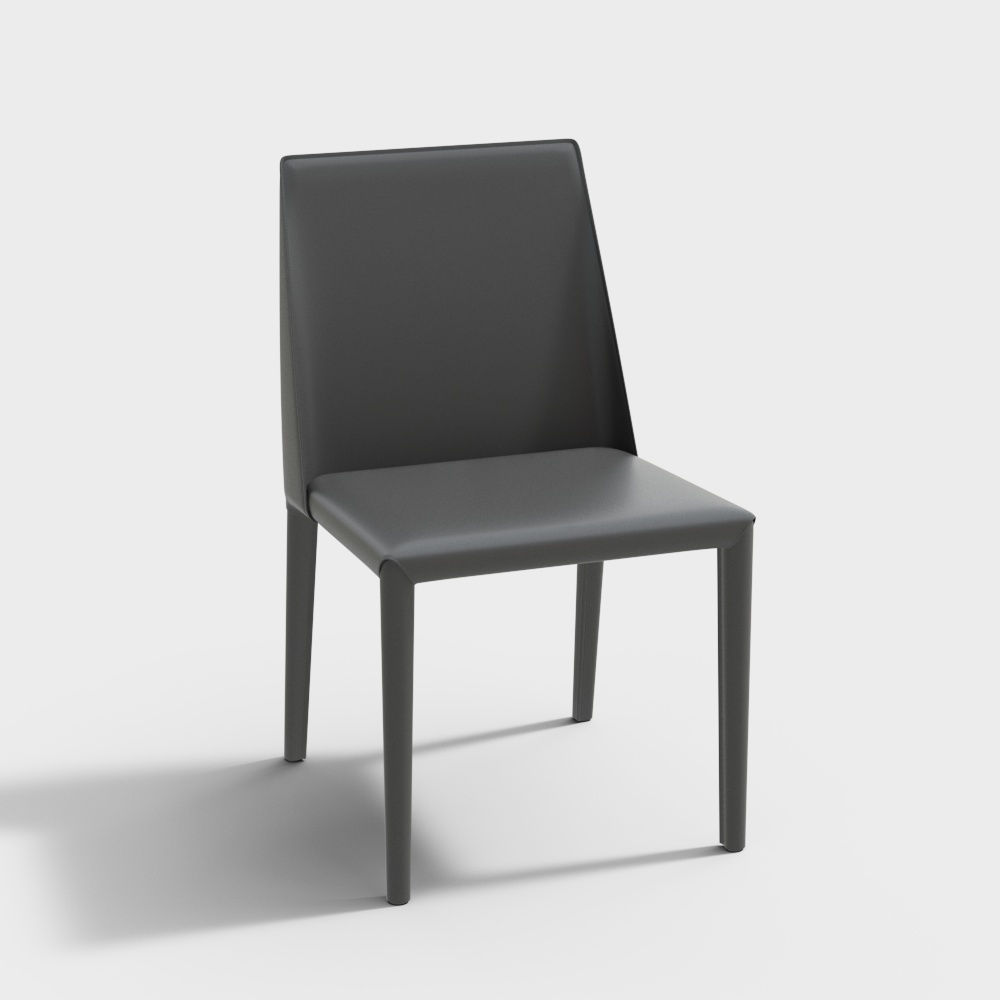 Серый обеденный стул Kursi