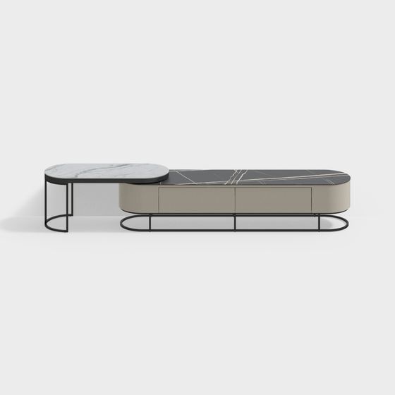 Urban Minimalist Coffee Table 3D model