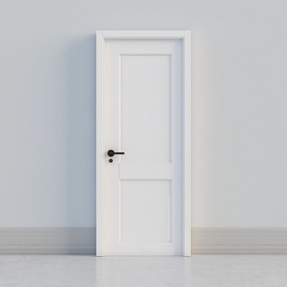 Elegant Minimalist Door 3D model