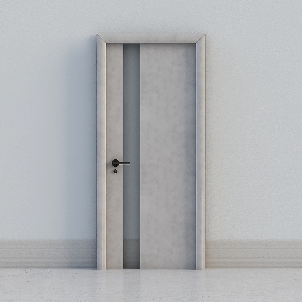modern grey door