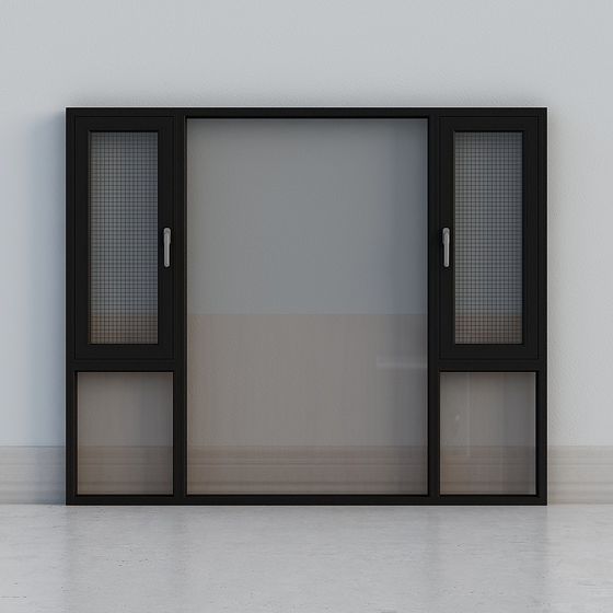 Modern Sliding Door 3D model