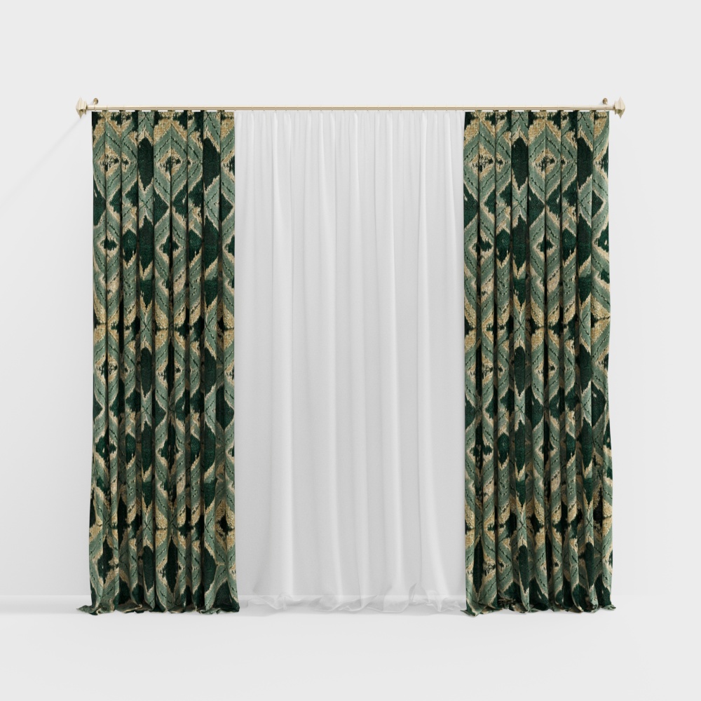 Set space-curtain