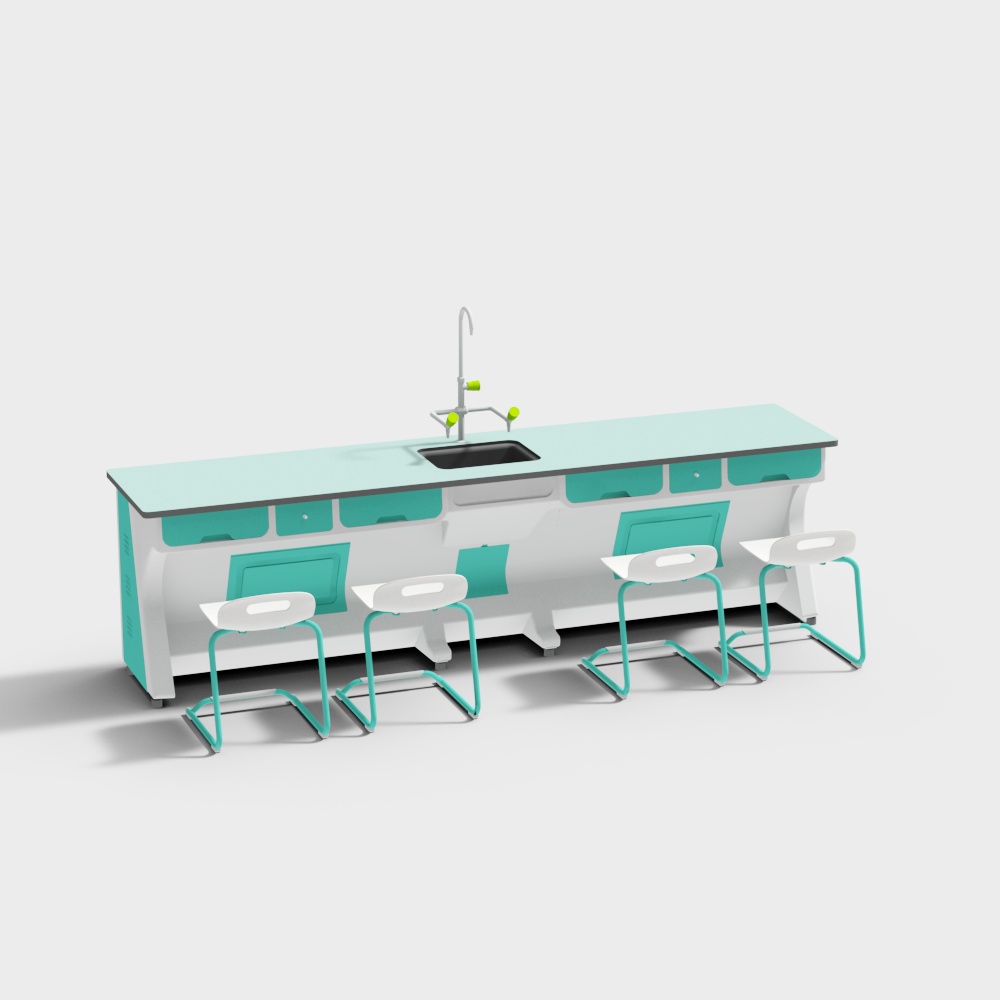 Modern physics experimental bench