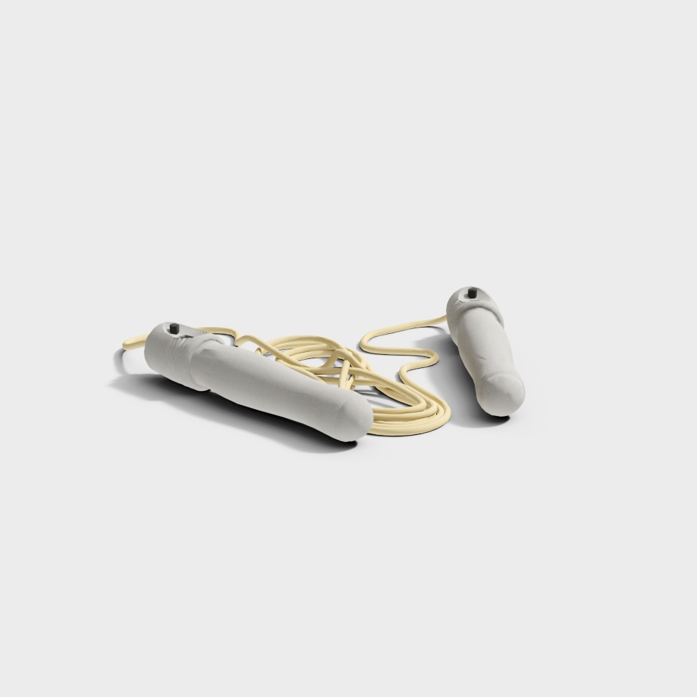Low-Polygon Jump Rope 3D model
