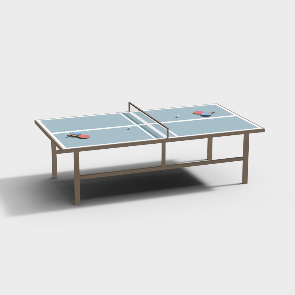 Modern table tennis table