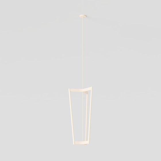 Stylish Low-Poly Hanging Light 3D model