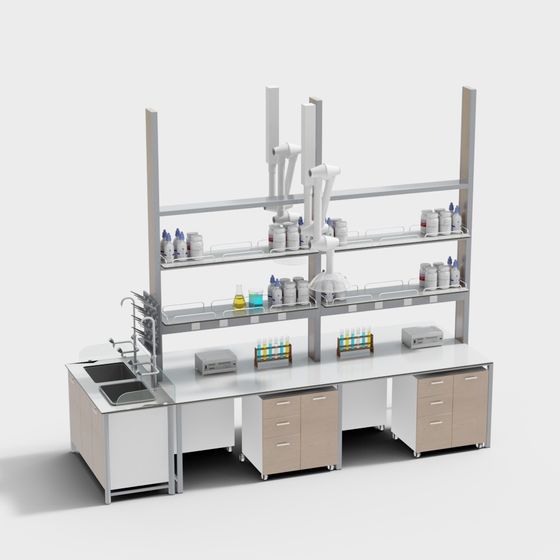 Scientific Workshop 3D model for Creative Projects