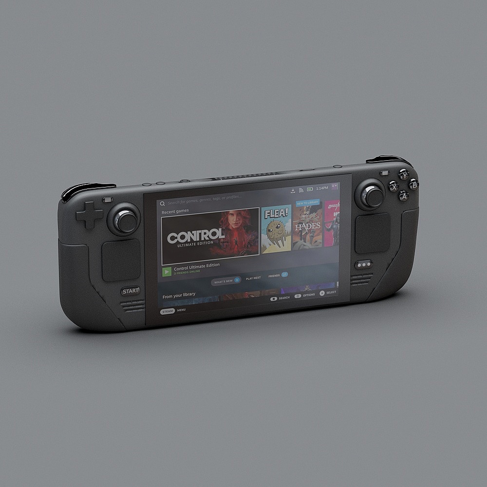 Portable Game Console 3D model for Creative Projects