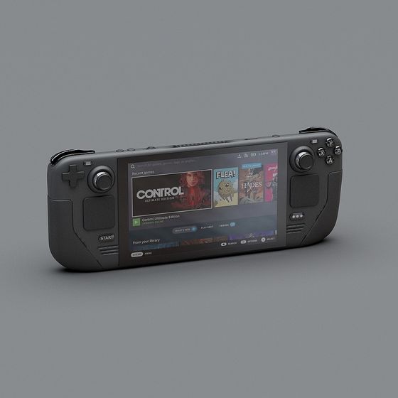 Portable Game Console 3D model for Creative Projects