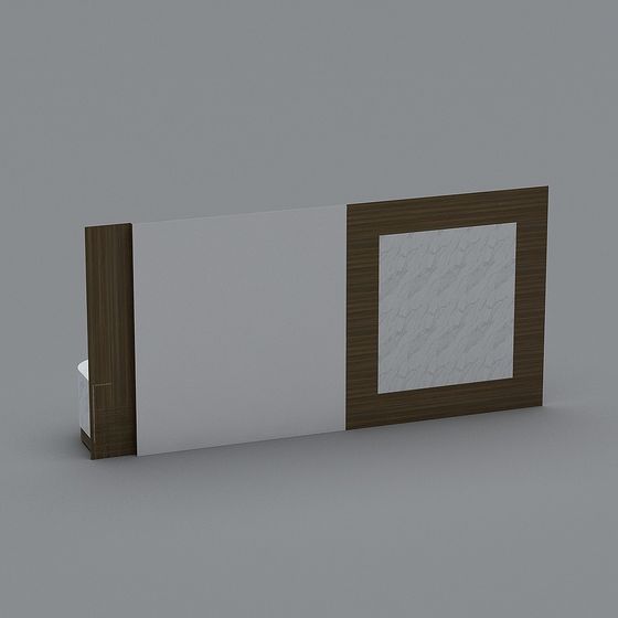 City Window Low Poly 3D Model Design