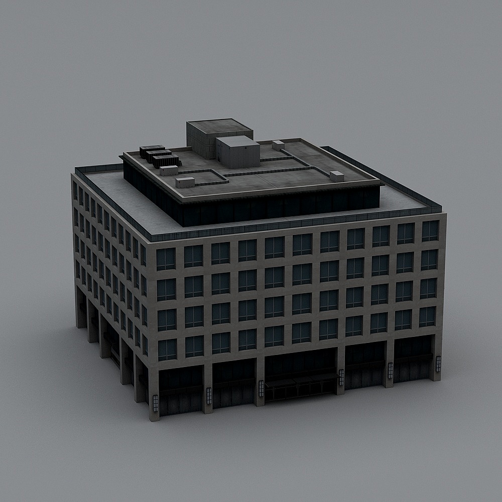 Urban Landmark 3D model