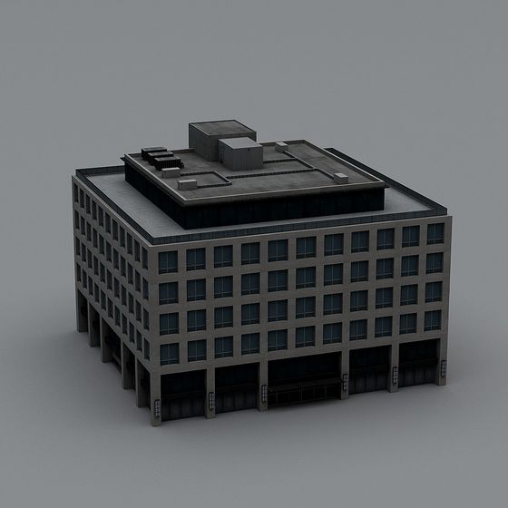 Urban Landmark 3D model