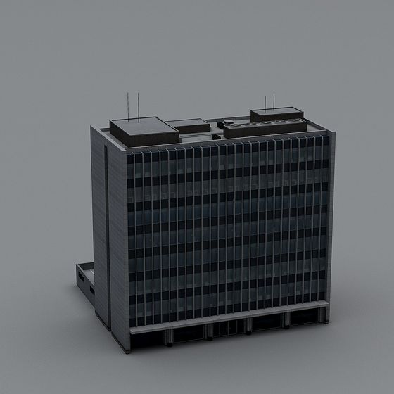 Urban Eye 3D model - Low Poly Modern Architecture