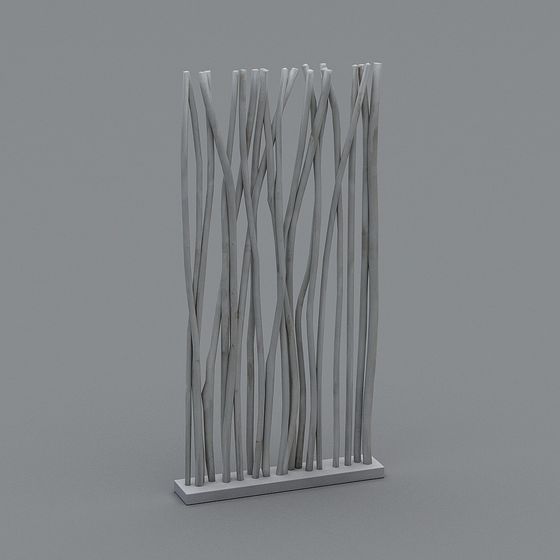 Natural Net Low Polygon 3D Model