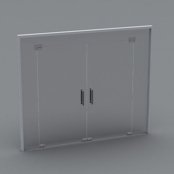 Stylish Minimalist Storage Cabinet 3D model