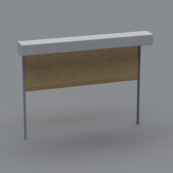 Contemporary City Shelf 3D model