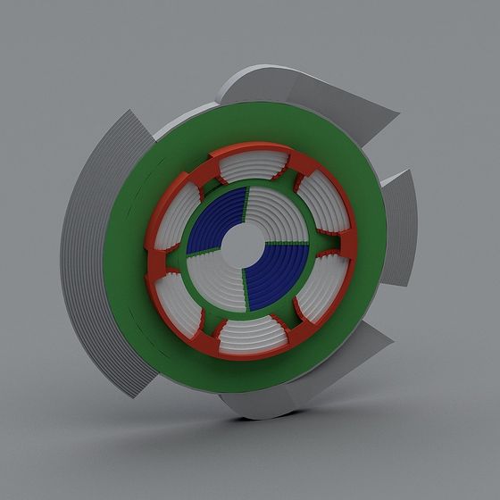 Future Wheel 3D model for Creative Projects