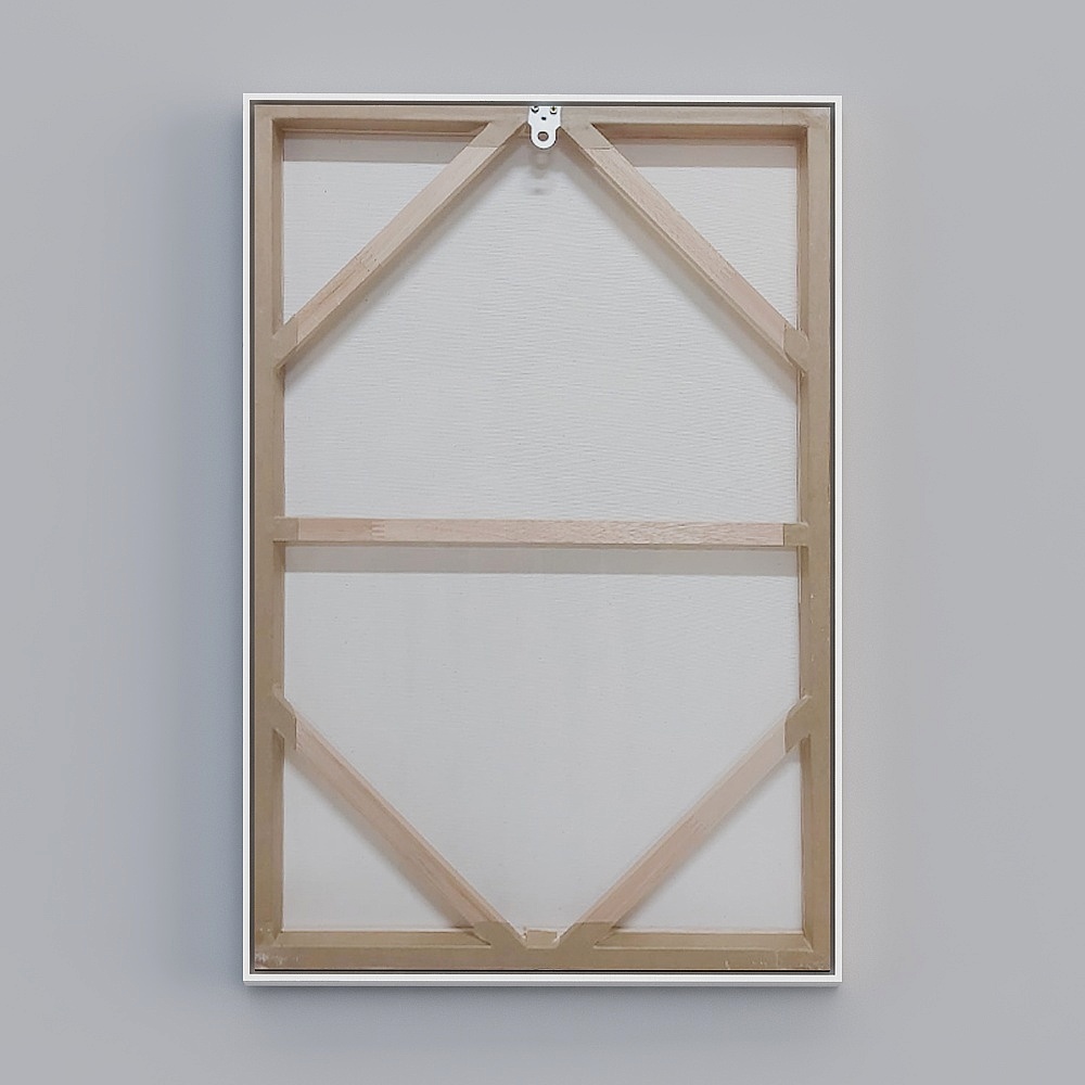 Canvas Frame 3D model for Designers and Architects