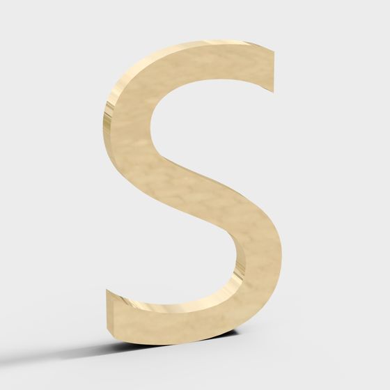 ~More Luxury Others,3D Text,Table Decor,Decorations,Metal letter,wood color