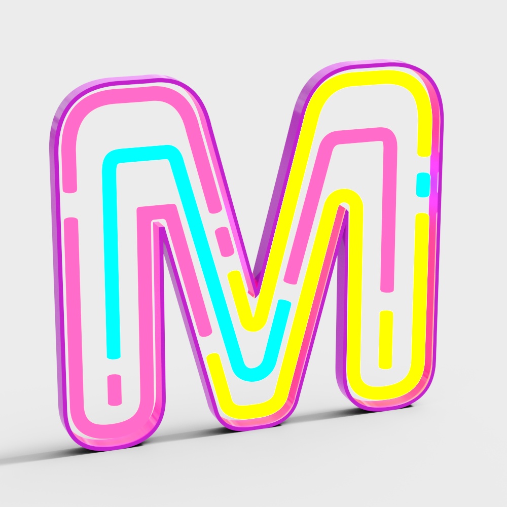 Luminous Text M