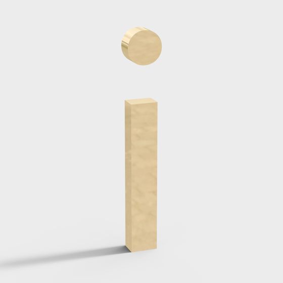 Golden Balance 3D model