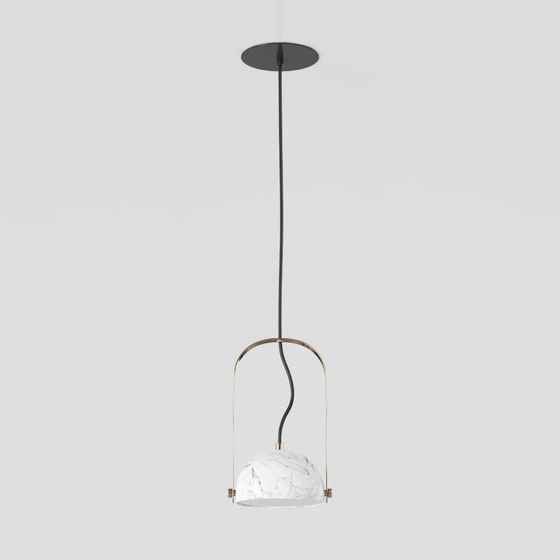 Elegant Minimalist Chandelier 3D model
