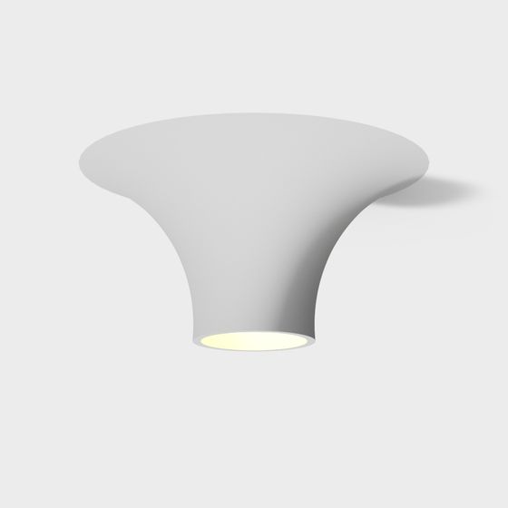 Flowing Light 3D Model - Modern Minimalist Design