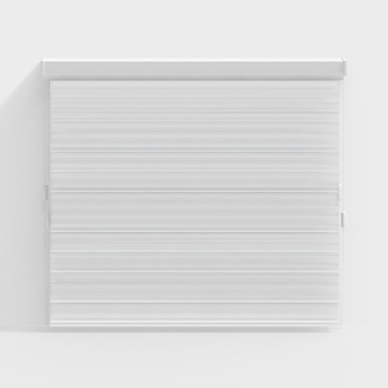 Modern Louvered Window 3D model