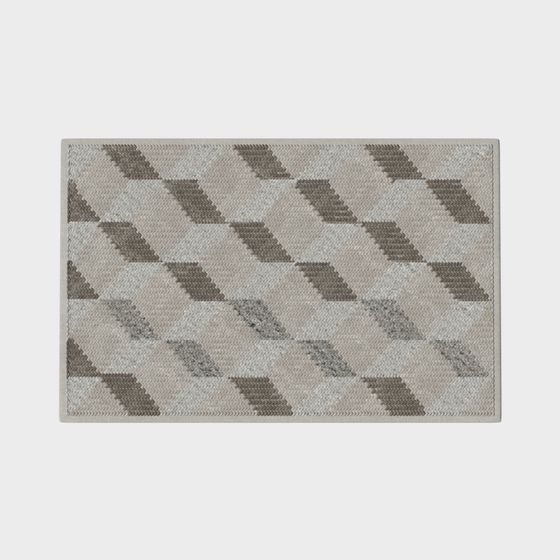 Stylish Low-Polygon Carpet 3D model