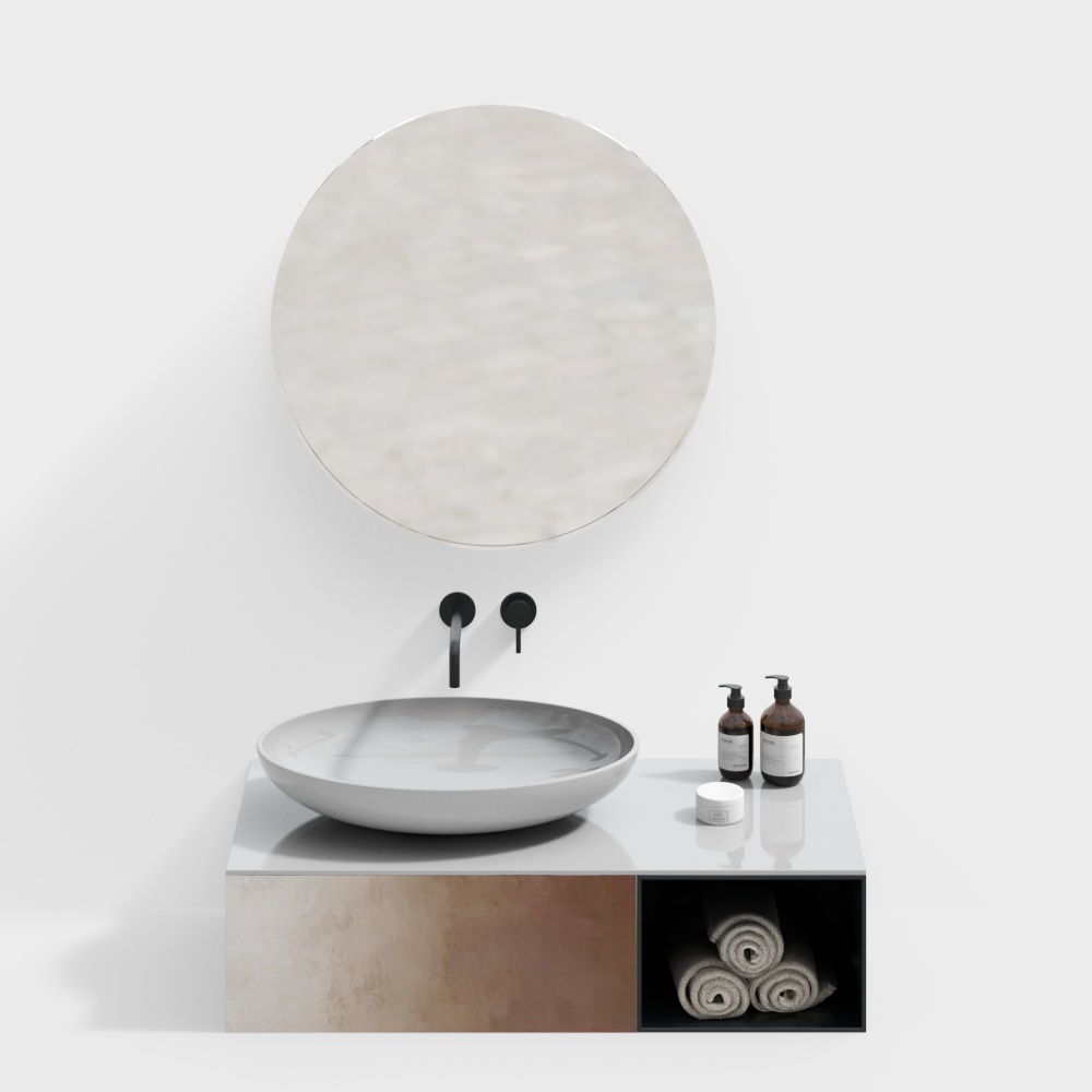 Bathroom Cabinet combined bathroom Cabinet