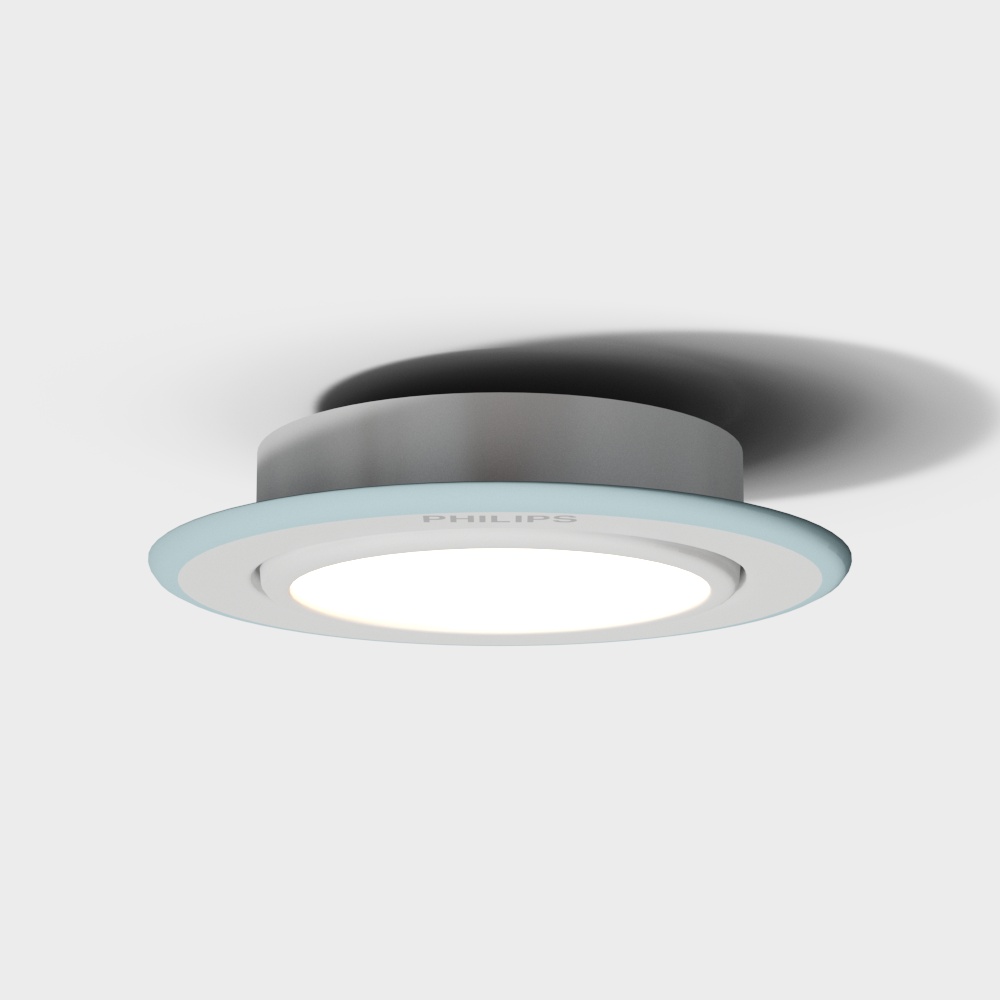 La hauteur exposée du bord de la lumière encastrée est de 6mm