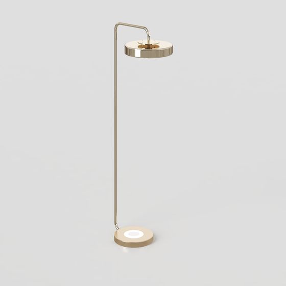 Elegant Modern Floor Lamp 3D model