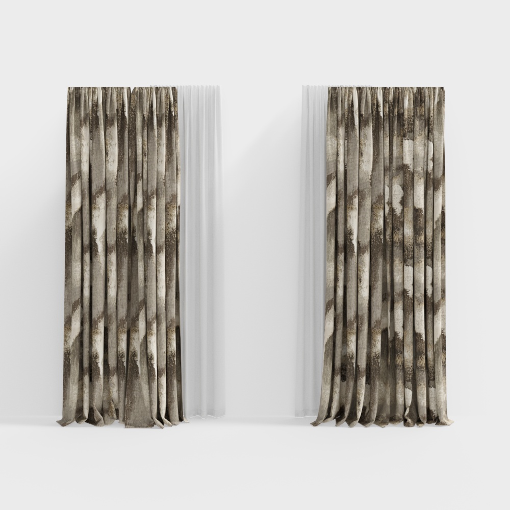 Ensemble espace-rideau