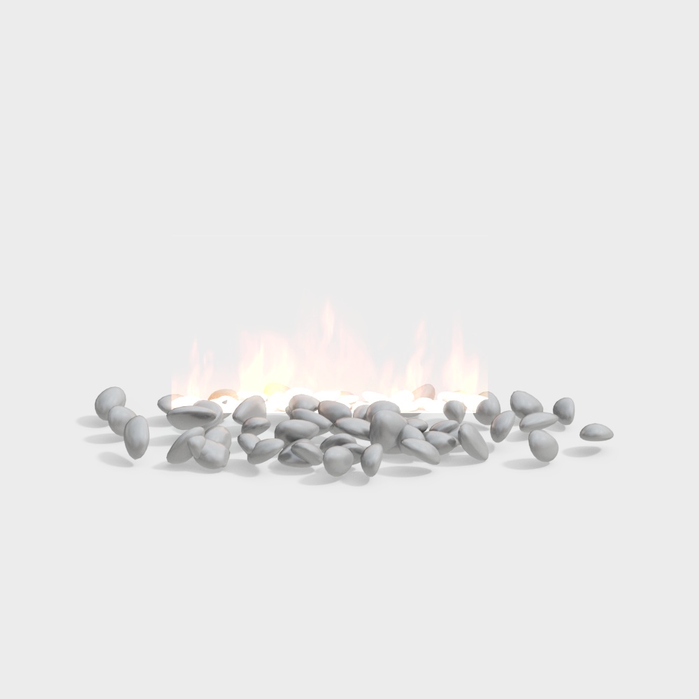 Cozy Fire Pit 3D model